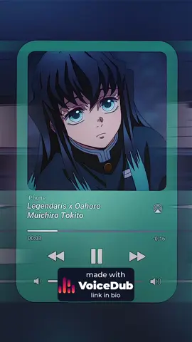 Legendaris X Oahoro Versi Muichiro Tokito #muichirotokito #kny #anime #animeedit #aicover #oahoro #voicedub #fyp 