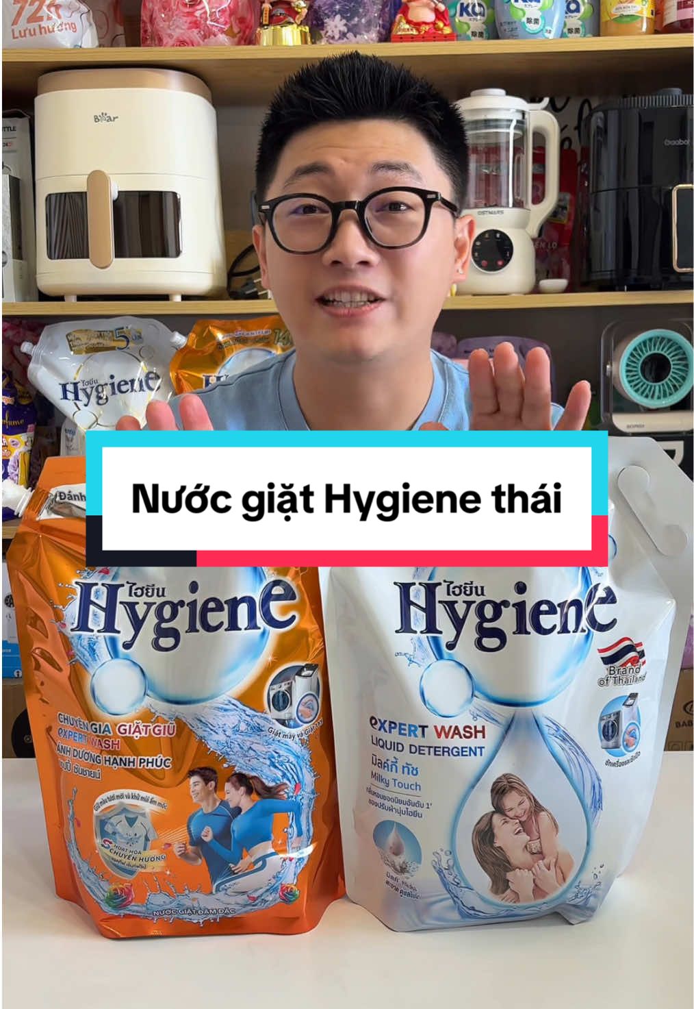 Thơm lắm mấy chị ơi #nuocgiat #nuocgiatdamdac #nuocgiathygiene #hygiene 