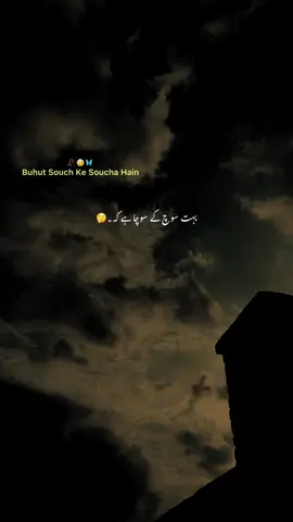 Buhut souch ke soucha hain😔🥹❤️‍🩹#fyp #1millionaudition #foryoupage #grow #account #viral #urdu #aesthetic #poetry #hehe_uzairr 