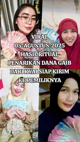hasil ritual hari ini tanggal 5-agustus-2025 #testimoni #hariini #pesugihan #dana #ghoib #halal #foryou #fyp #bismillahfyp 