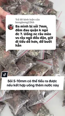 Trả lời @bongbong23kh Ai hay bị sỏi thận, thận có vôi, tiểu buốt, tiểu rắt, đau lưng quặn từ lừng lan xuống bụng dưới thì tham khảo trà tiêu sỏi này nha #baut #meodangian #tratieusoi #soithan #santhan #daulung #thancovoi 