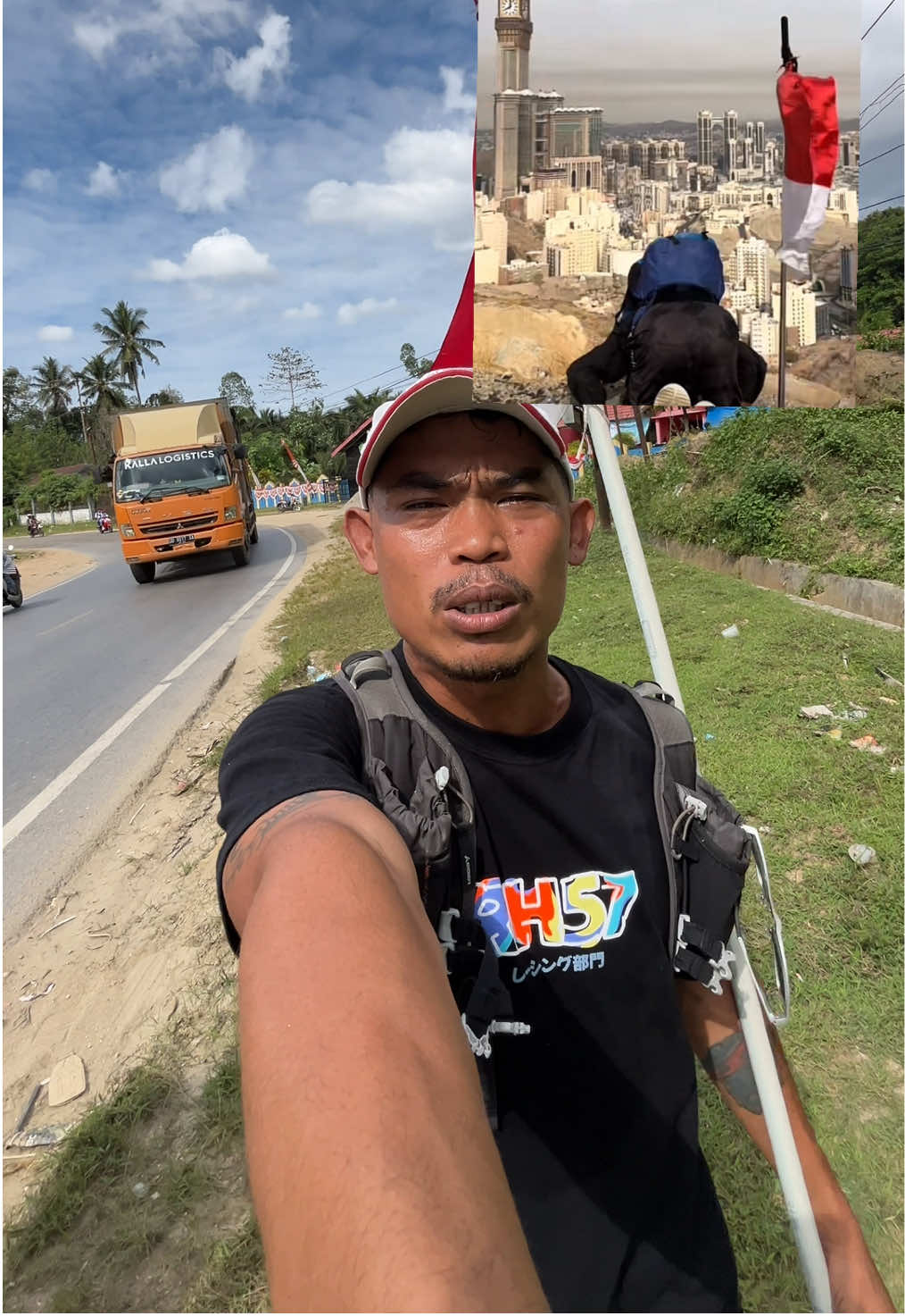 Selamat atas pencapaiannya 😇🙏 @hendycs17  #fyp #fypシ゚ #tiktokers #hendycs17 #anpes #anpesjalankaki #hendy #jalankakimekkah #makassar #cikarang #mekkah #sulawesi #jawa #sumatera #indonesia #viral 