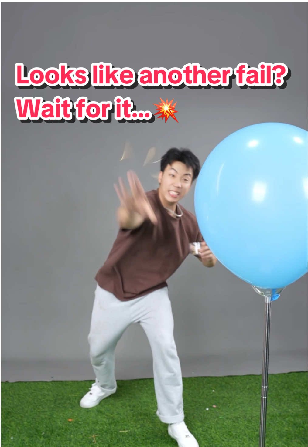 I almost gave up…then this happened 😭👏 #fyp #viral #tiktokchallenge #trickshot #challenge #challengeaccepted #toothpickchallenge #reactionchallenge #crazychallenge #dailychallenge #skillchallenge #reflex #reaction #handeyecoordination #poptheballoon #funnyfails #funnymoments #coolgadget #trythis #funnyvideos 