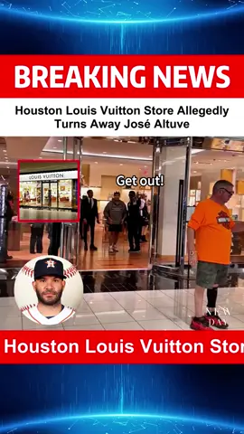 Houston Louis Vuitton Store Allegedly Turns Away José Altuve#JoseAltuve #LouisVuittonDrama #LuxuryProfiling #HoustonBacksAltuve#fyp #News #Breakingnews 