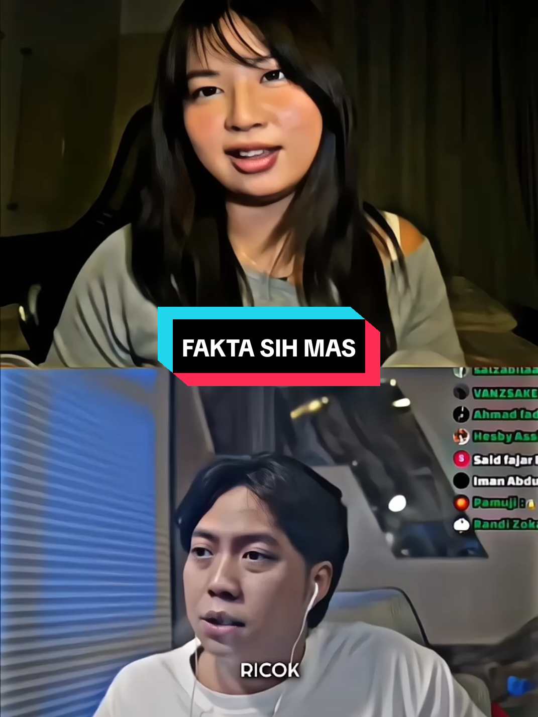 fakta sih mas😂 @Lucky Adnan  #RiCok #luckyadnan #ometv #fyp 
