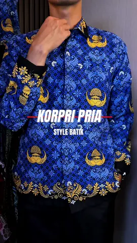 Seragam kerja korpri pria bahan katun c40s bahan nyaman saat dipakai dan menyerap keringat cek keranjang kuning sekarang #batik #korpri #korpriindonesia #korpriday #seragamkorpri 
