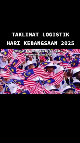 Taklimat Logistik HKHM 2025 #HKHM2025  #HariKebangsaan2025  #MalaysiaMerdeka  #MalaysiaMadani  #Tanahairku  #LogistikHKHM2025 @FredzLi 