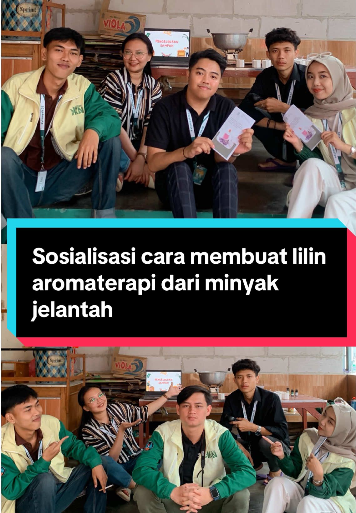 Siapa sangka, minyak goreng bekas bisa jadi lilin wangi yang estetik? 😍 Kegiatan hari ini seru banget! Kita belajar cara bikin lilin aromaterapi dari minyak jelantah. Yuk, mulai gaya hidup ramah lingkungan dari dapur sendiri !  #kkn #kkn2025 #kknuniku #fyp 