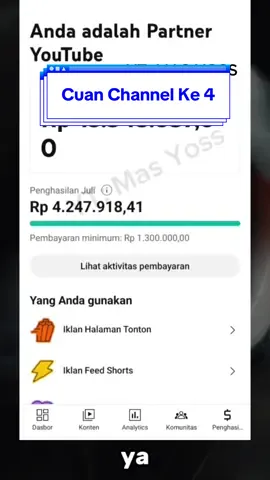 Konsultasi gratis cek link di bio ya… #fyp #youtube #shorts #youtuber #cuan 
