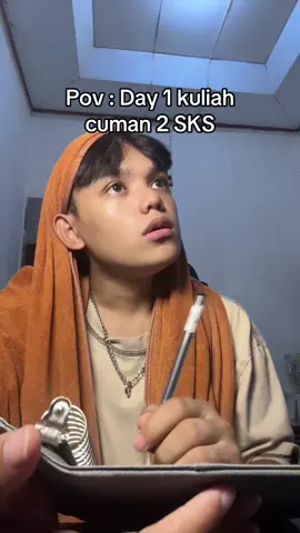 Kirain kuliah dari pagi sampe sore? Bisa aja sampe sore klo SKS nya banyak