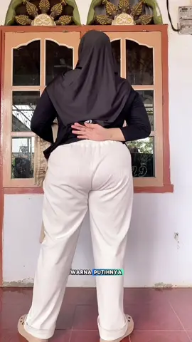 Membalas @Suryani  tidak menerawang sama skali bahan tebal halus tidak kaku dan tidak kasar #celanapanjang #celanaunisex #loosepants 
