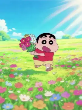 Tadaaa~ bouquet delivery from your favorite cutie! 🚚💐  1K followers! Thank you all for the love and support! 💕 #crayonshinchan #noharashinnosuke #shinchan #cute #Love 