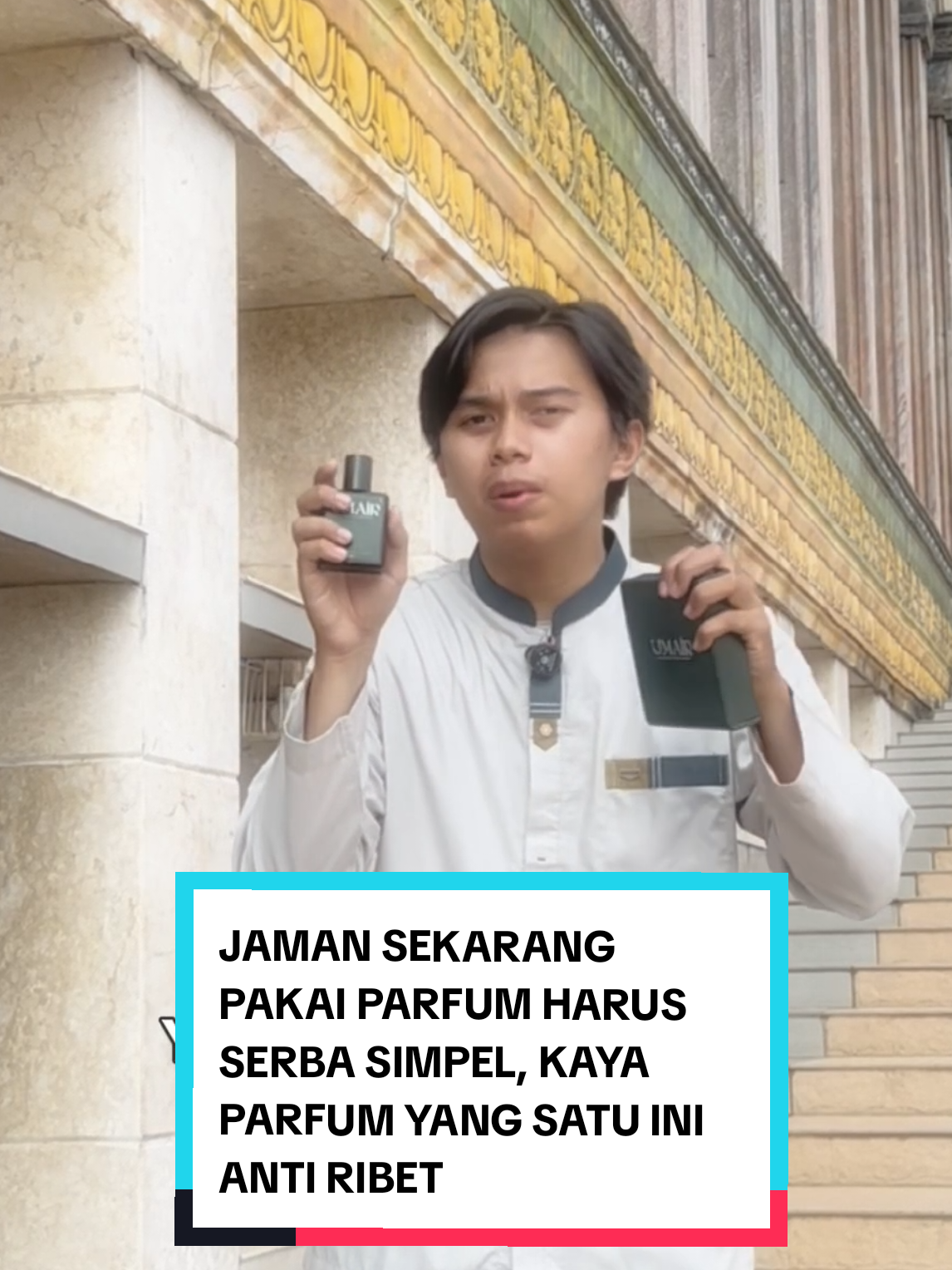 Wangi seharian tapi tetep simpel? Ganti parfum kalian ke umair varian firdaus, compaft, slim dan nyaman banget dibawa pergi kemana mana tanpa harus ribet. Coba sendiri pengalaman wangi seharian tapi tetep satset, checkout parfum ini di keranjang kuning dibawah
