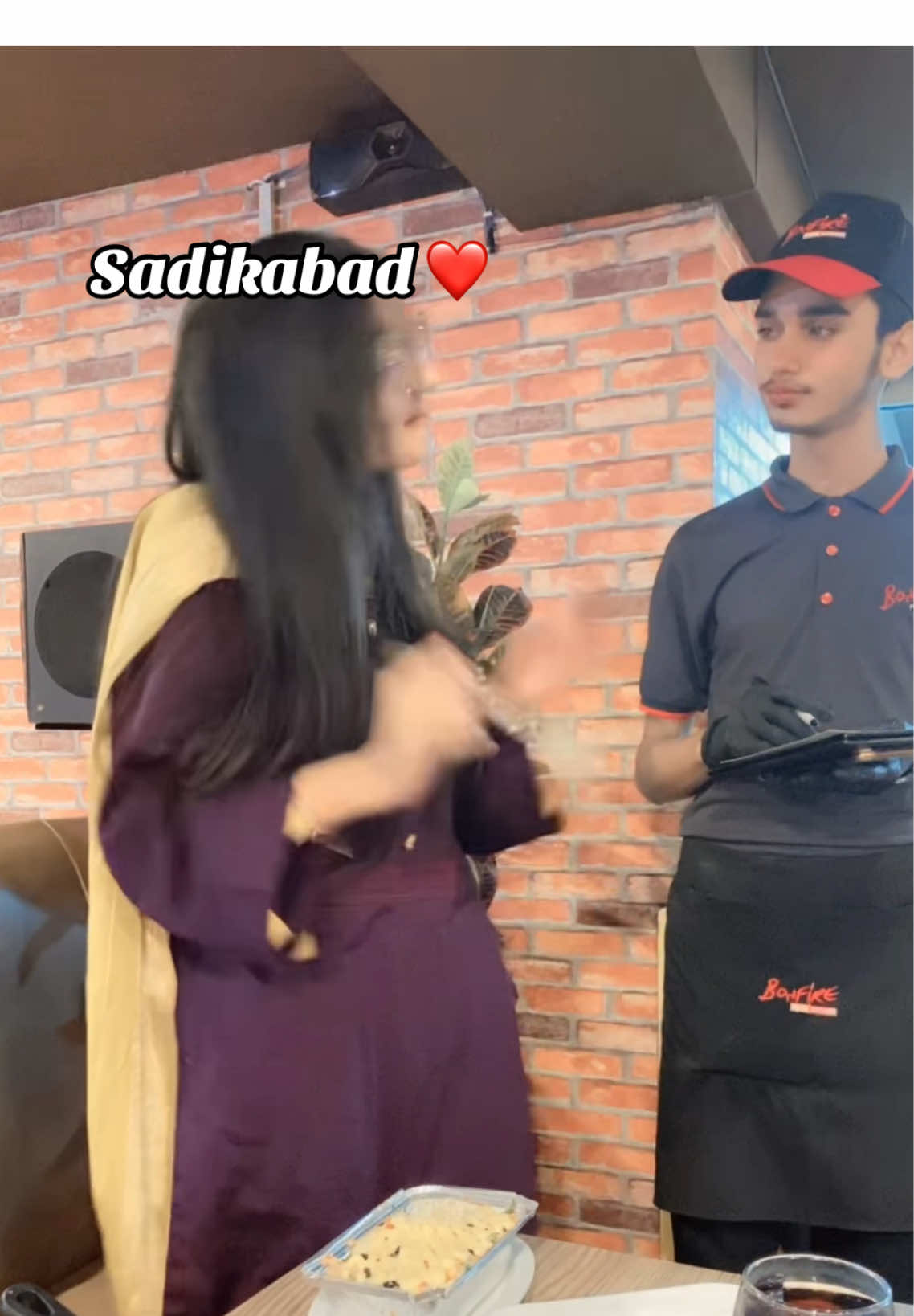 #foryou #viral #trending #rabbab #food #review #bonfire #fyp 