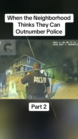 When the Neighborhood Thinks They Can Outnumber Police