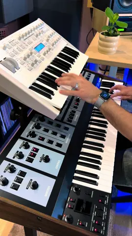This works in so many ways .. 🪐🙃 #synthesizers  #inspiration #musicmaking  #keyboardplayer #childinyou