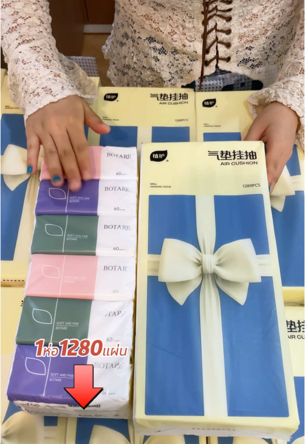 ทิชชู่เช็ดหน้าแบบแขวนยกลังห่อใหญ่ๆเลยค่ะ🥳🥰#ทิชชู่แขวนผนัง #ทิชชู่แขวน #ทิชชู่แขวนสะดวกต่อการใช้งาน #กระดาษทิชชู่ #กระดาษทิชชู่เช็ดหน้า #กระดาษทิชชู่ไร้ฝุ่น #กระดาษทิชชู่ยกลัง #กระดาษทิชชู่ยกแพ็ค #กระดาษเช็ดหน้า~ 