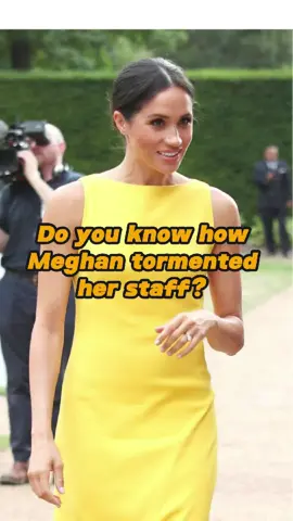 Do you know how Meghan tormented her staff? No wonder she earned such a terrifying nickname! #meghanmarkle#royalfamily#usa #fyp#foryou #celebrity