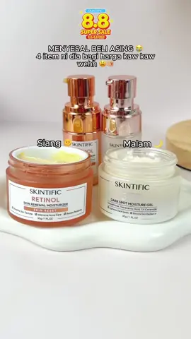 ❗️SKINTIFIC 8.8 SUPER SALE❗️ Combo ni dah disediakan khas untuk korang! Memang kena grab before sold out 😭🥹 Tunggu apa lagi? Checkout di LIVE sekarang 🔥✨  #skintific #skintificmy #skintificmalaysia #fyp #Tiktokshop88supersale #TikTokshop 