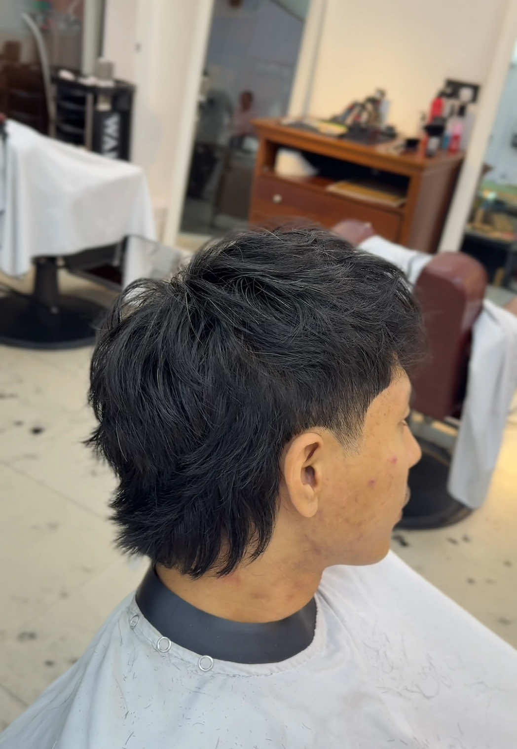 Mullet ❤️‍🔥  #fjsbarber #menshair #trendshair 
