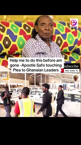 Help me to do this before am gone -Apostle Safo touching Plea to Ghanaian Leaders. #Foryou #Trending #trendingvideo #trends #ApostleSafo 