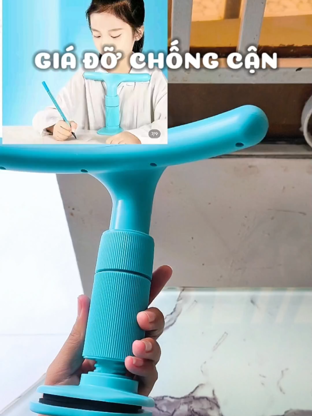 Giá đỡ chống cận thị, chống gù lưng #giadochongcanthi #giadochonggulung #giadochongcan #giadochonggu #noitrothongminh 