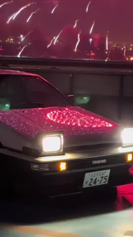 I can’t stop loneliness 🌝　#initiald #ae86 #trueno  #hachiroku#eurobeat #cars #jdm #toyota #fyp: #fyp #foryou  