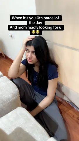 When mom is your parcel reciever😭😭#tiktok #trendingvideo #fyp #fypシ゚ #fun #video #video #viral 