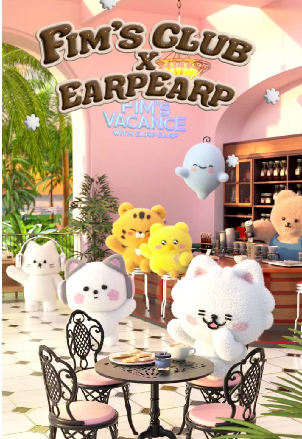 FIM'S VACANCE WITH EARP EARP ☕️  Pool first, chill later 🫧  📆 2025.08.13. 11AM(KST) #LE_SSERAFIM #르세라핌  #FIMS_CLUB #핌즈클럽  #EARP_EARP #어프어프  