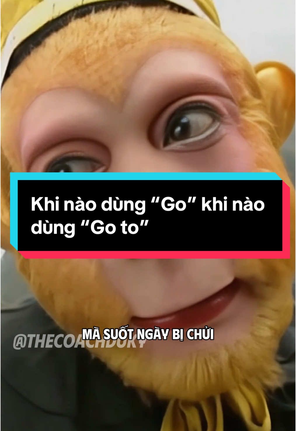 Khi nào dùng “Go” còn khi nào dùng “Go to” trong tiếng Anh 🤔 #thecoach #chunking #learnenglish #hoctienganh #tienganhgiaotiep #englishspeaking #tayduky #studyenglish 