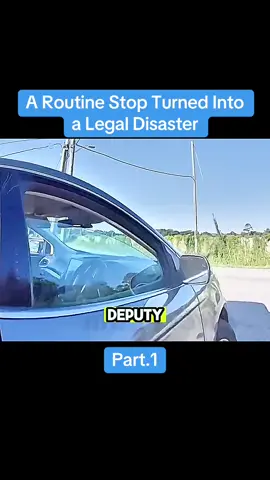 A Routine Stop Turned Into a Legal Disaster… #cops #police #crime #karen #law #policeofficer #coptok 