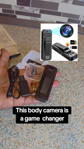 Wireless body camera with night vision! Click on the orange basket and  make your order here on tiktok shop  #contentcreator #bodycamera #tiktokshop #shopping #hiddencamera 