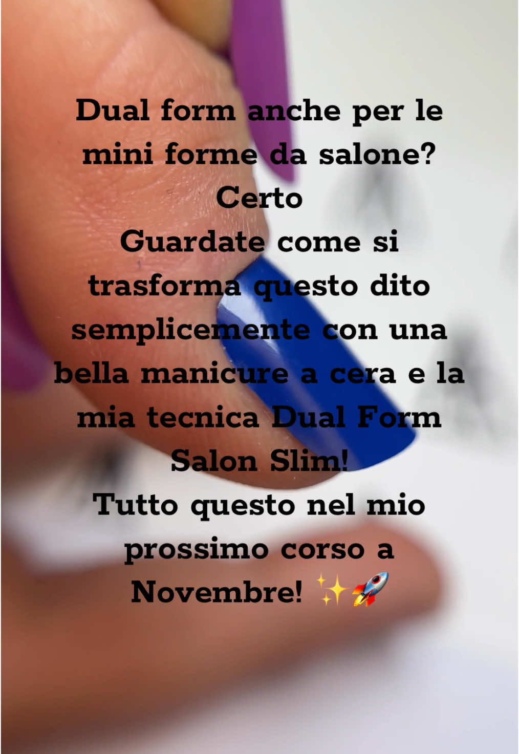 Dual form Salon Slim 🏆🚀 #nails #dualformnails #dualform #corsiunghie 