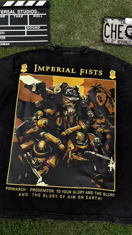 Imperial Fists “To Your Glory” Tee – Stand firm for the Emperor! Bold design for true Warhammer 40K fans, washed vintage look, perfect for battlefield style. Loyalty is everything. #Warhammer40k #ImperialFists #EmperorProtects #GrimdarkStyle #MiniatureWargaming #TacticalFashion #WarhammerTee #ForTheImperium #VintageShirt #WashedCotton #FanMerch 