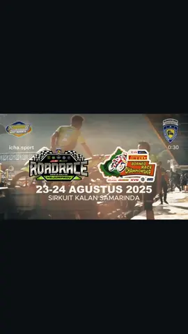 Ikuti dan Saksikan KEJURPROV ROADRACE SERI 6 & Borneo Race Champions disirkuit KALAN SAMARINDA  #roadrace #roadraceindonesia #balapmotor #balapmotorindonesia #sirkuitkalan #samarinda #imisamarinda #fyp  @jie.astuti14 @rendy 