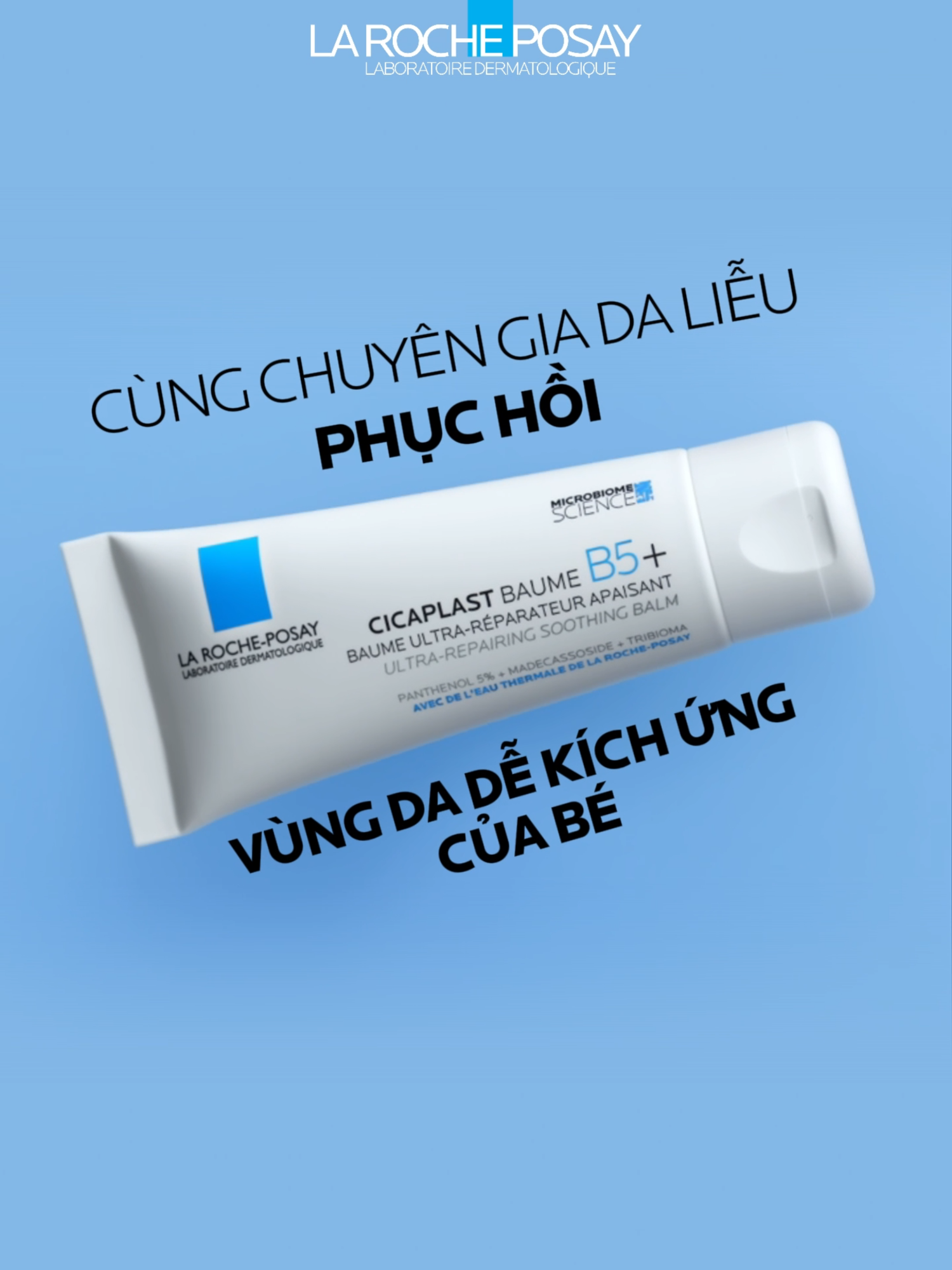 CÙNG CHUYÊN GIA DA LIỄU PHỤC HỒI | VÙNG DA DỄ KÍCH ỨNG CỦA BÉ   Sử dụng kem phục hồi đa năng Cicaplast B5+ để phục hồi vùng da dễ kích ứng của bé ngay sau 1 lần sử dụng. Cùng bác sĩ Bạch Sương tìm hiểu ngay.   Xoa mọi làn da, Dịu đa thương tổn   #larocheposayvn #cicaplast #kemphuchoi #kemduongphuchoi #chamsocda #danhaycam #kemduongb5 #mevabe