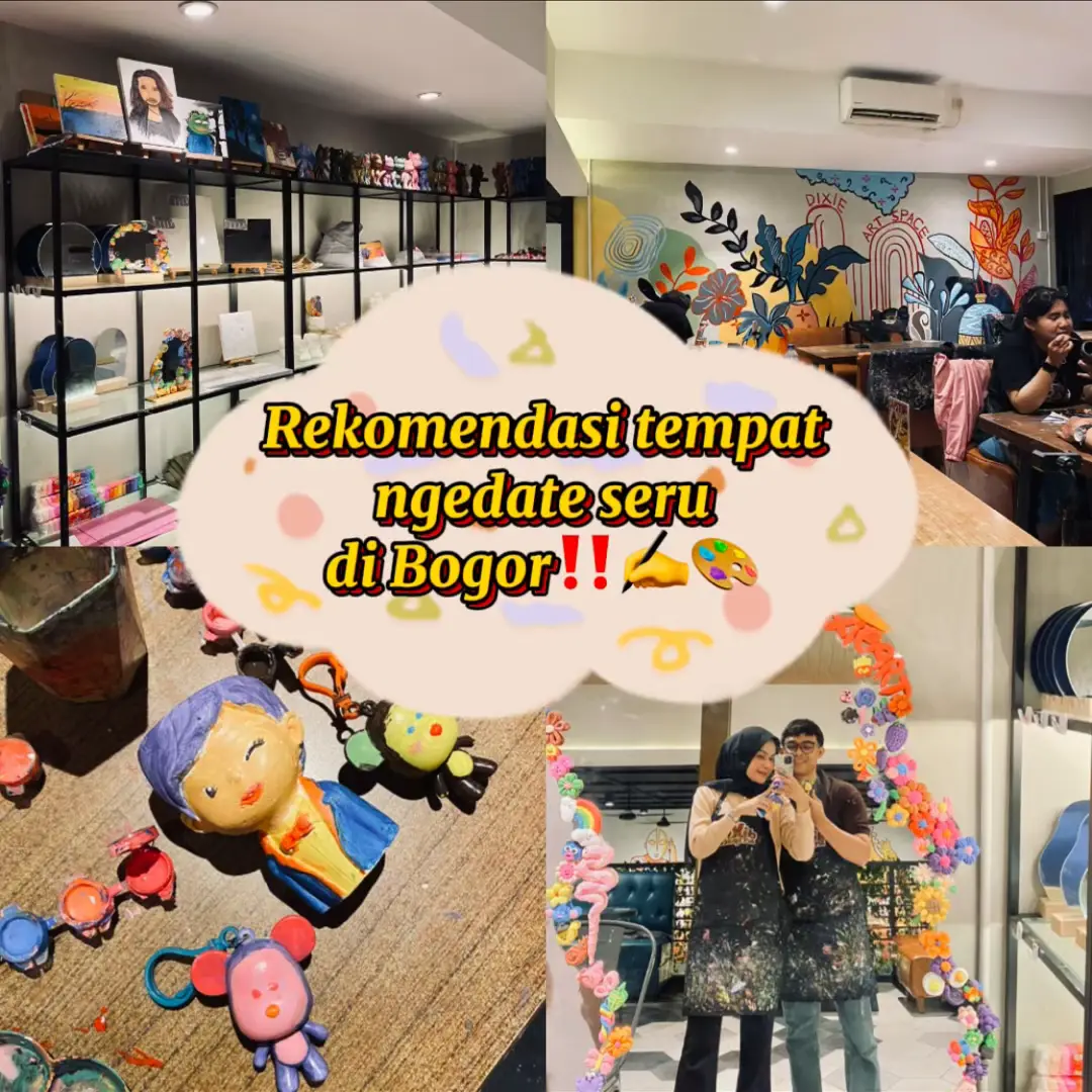 Painting murah start from 50k di Bogor😱🥰🐾 @Bogor Artspace  #dateideas #fyp #placetogo #bogorhits #art #painting #rekomendasitempat 