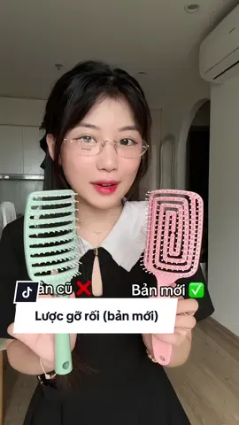 Màu hồng là bản mới nha các bác ơiii, ngoài to lắm ý #hoaihayho #reviewdogiadung #luocgoroi #luocchaitoc 