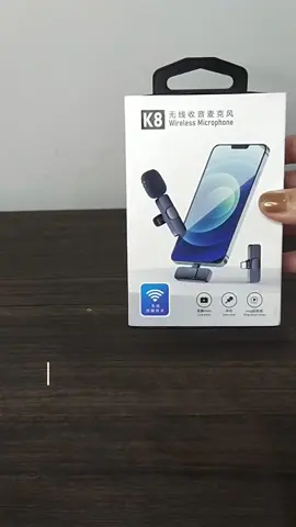 Check out this product🥰 #tiktokaffiliate #tiktokviral #wirelessmicrophone #k8microphone 