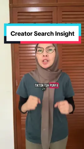 Rahasia TikTok Search biar video gampang ditemukan orang #CreatorSearchInsight #TipsTikTok  #NgontenPintar