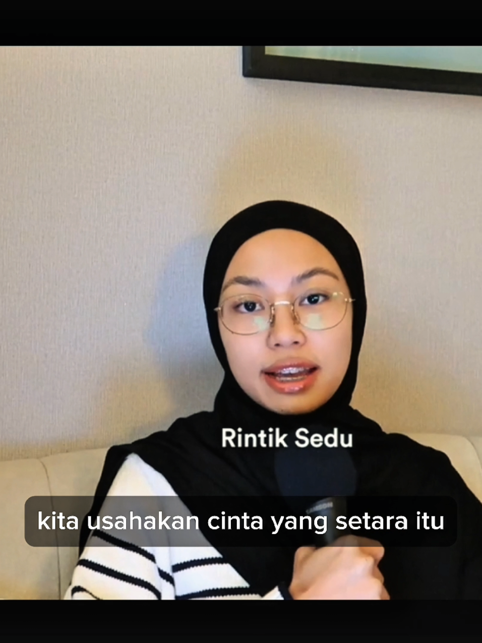 kita usahakan orang yang tepat dan cinta yang setara itu Source : Rintik Sedu -cinta yang setara? perlu ya dek ya. #tsana #rintiksedu #podcast #galau #fyp 