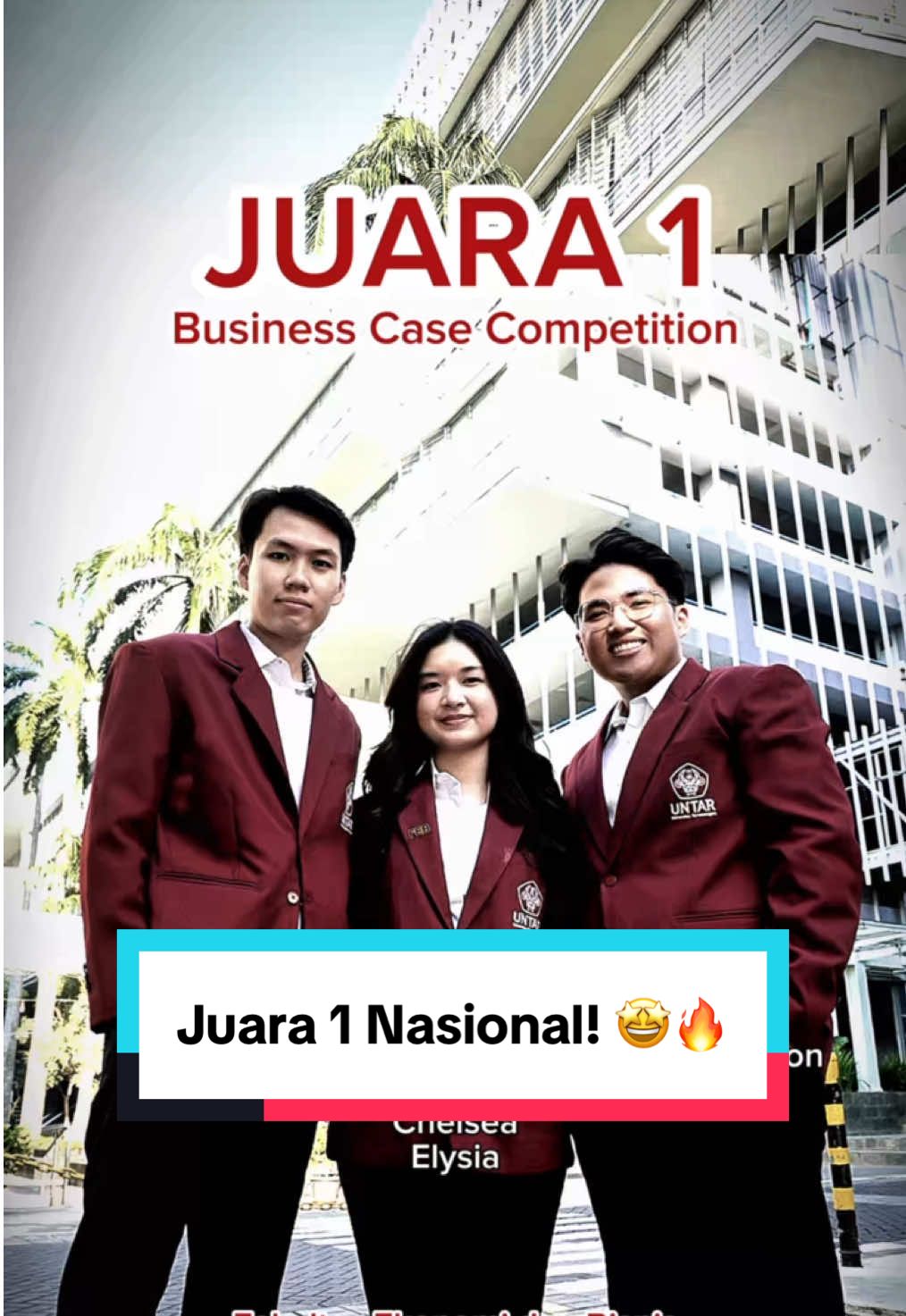 Prestasi tanpa batas! 🥰✨ Untarian dari Fakultas Ekonomi dan Bisnis berhasil raih Juara 1 dalam Budi Luhur National Competition yang diselenggarakan oleh Universitas Budi Luhur, Selasa (23/07/2025). 🤩🔥 Visit our website at https://untar.ac.id to register. #FEBUntar #BLNC2025 #Untar #UntarJakarta #Untarian #KampusSwasta #DiktisaintekBerdampak #MLBBSkinGifts 