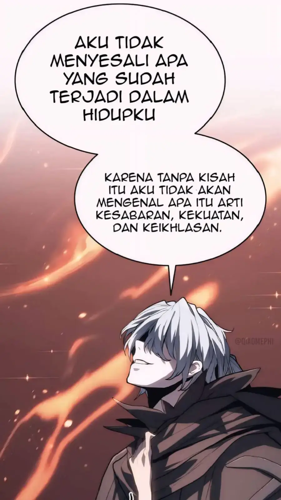 pertemuan kita memberikan kenangan dan juga pembelajaran bagiku, walau kita berpisah aku tetap bersyukur berjumpa denganmu. #manhwa #manhwaquotes #manhwareccomendation 