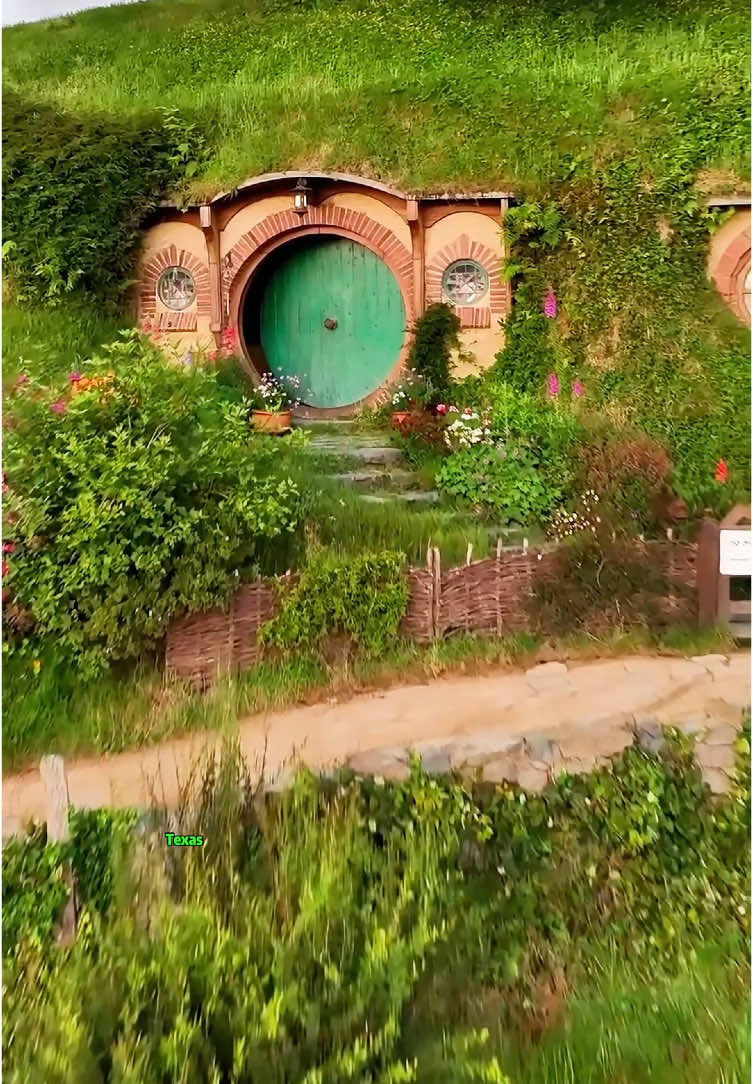 This Texas Hobbit House Pays You $1M to Stay🏡💰 #challenge #dollar #usdollar #us #fyp 