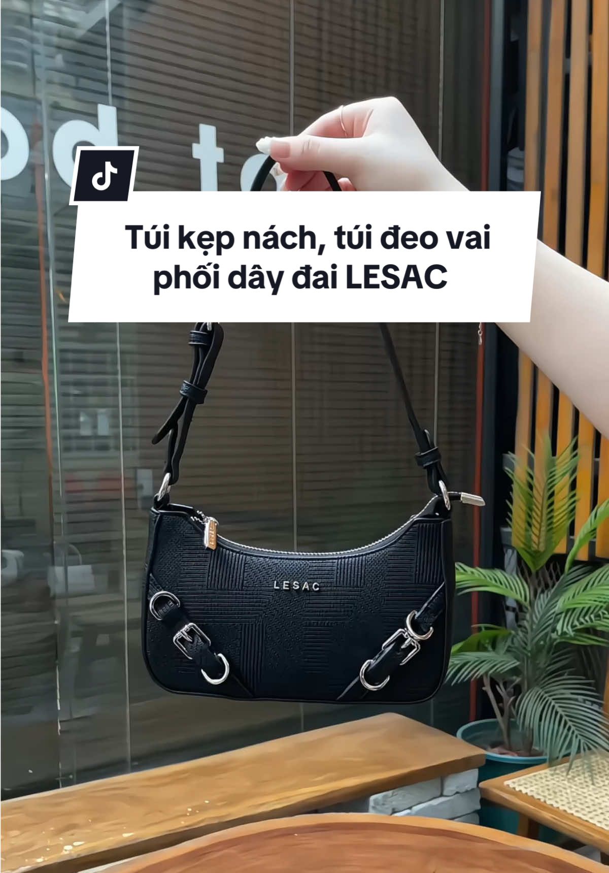 Túi xách nữ, túi kẹp nách phối đai nhỏ xinh hot trend dễ phối đồ lắm nha, chị em nhanh tay nhé ạ #jimestore #tuixachnu #reviewtuixachnu #tuikepnach #tuideovai #lesacvn 