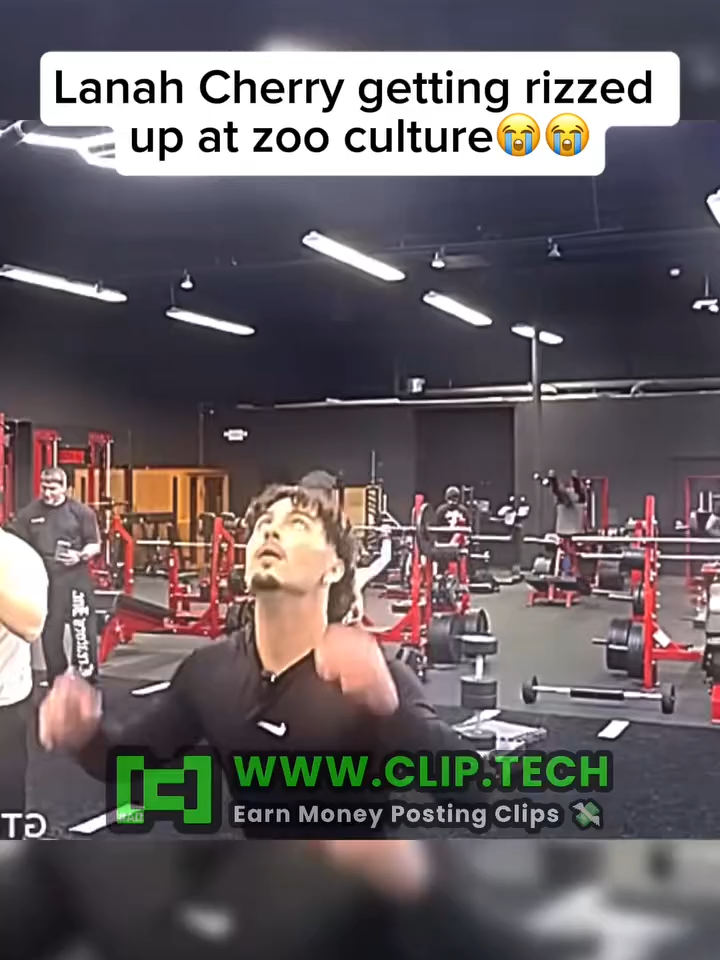 that’s aura‼️ @thelanahcherry #lanahcherry #gym #rizz #viralclip #clipped #fyp
