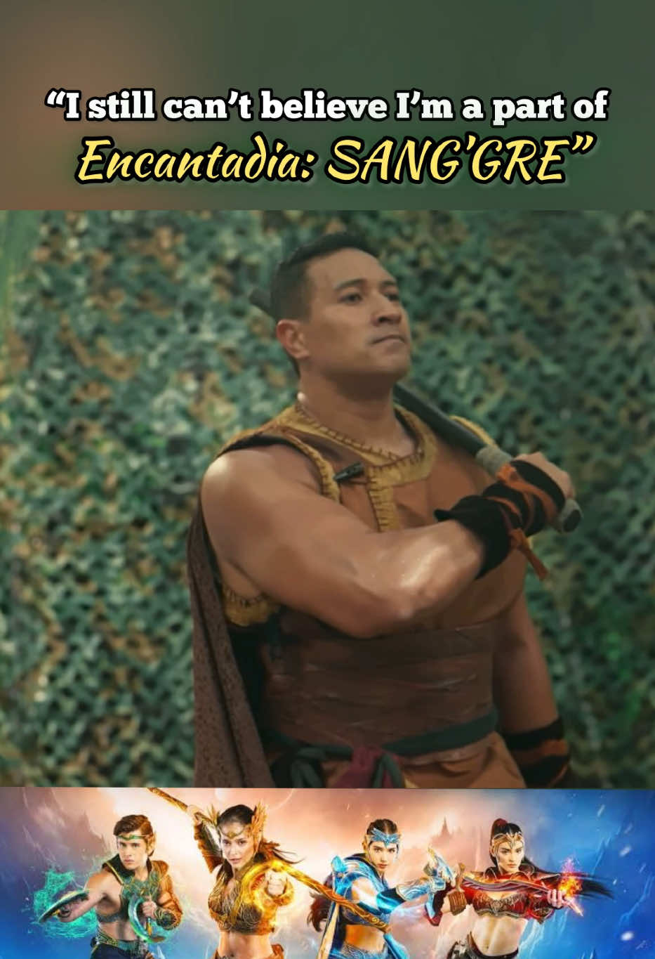 AVISALA ESHMA!! 🎥🙏🏽⚔️ Encantadia, Sang’gre. Now Airing on GMA. #Encantadia #Sanggre #EricEruptionTai 