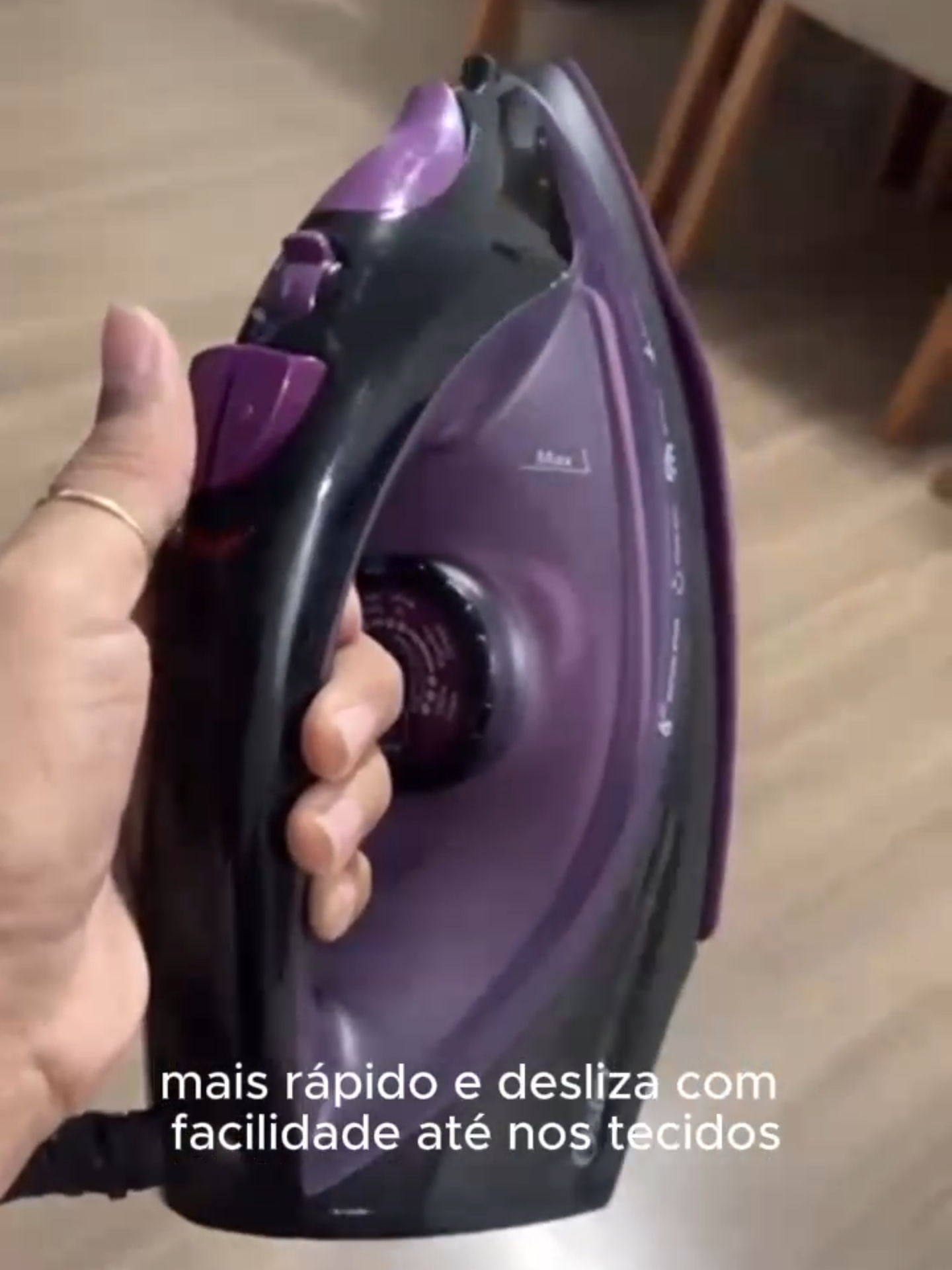 Ferro de Passar Roupa a Vapor Cerâmica #ferrodepassarroupa #ferrodepassar #ferro #shopeebrasil #comprar