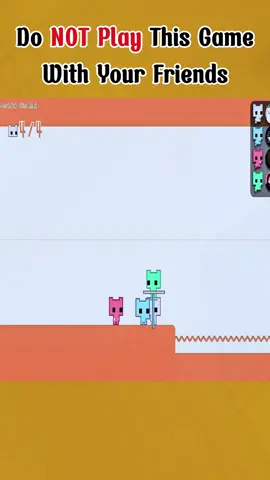 Do NOT Play This Game With Your Friends #game #picopark #foryou #videogames #smii7y