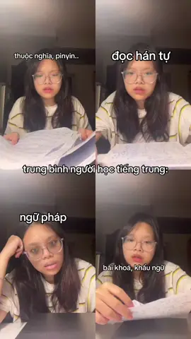 trung bình người học tiếng trung✋ #chinese #hocdotsaunaygiau #tiengtrung #j4f #hsk 
